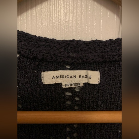American Eagle Extra Long Knit Cardigan size XS - Picture 4 of 6